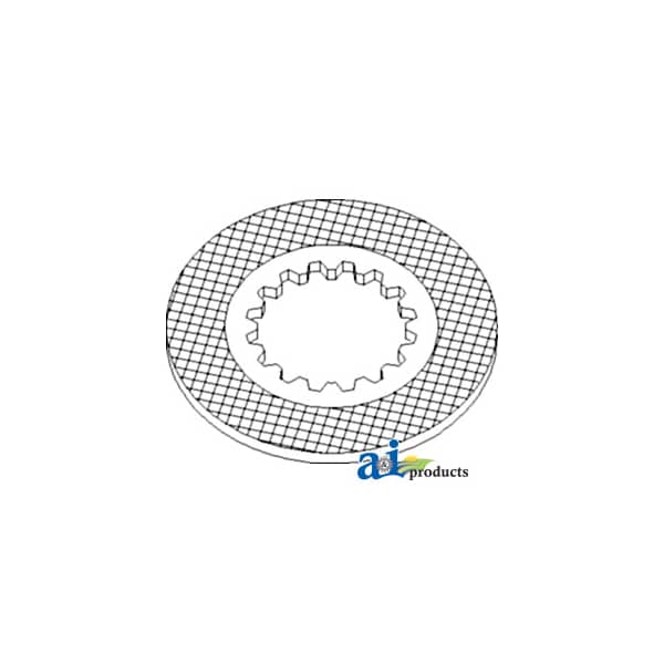 Plate, Parking  Brake Friction 5" x5" x0.3"